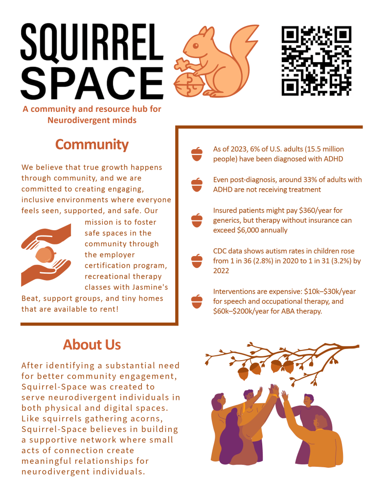 Mental Health company, Squirrel Space, partners with Jasmine's Beat